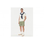 Tommy Jeans Flag Beach Ανδρική Αθλητική Βερμούδα Λαδί