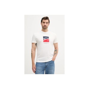 Tommy Jeans Dna Regular Fit T-Shirt Ανδρικό (DM0DM21940 ACH)