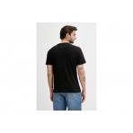Tommy Jeans DNA  Ανδρικό Κοντομάνικο T-Shirt Μαύρο