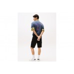 Tommy Jeans Jeans Scanton Ανδρική Cargo Βερμούδα Μαύρη