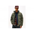 Tommy Jeans Water Repellent Corduroy Μπουφάν Puffer Ανδρικό (DM0DM22031 MRH)