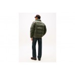 Tommy Jeans Water Repellent Corduroy Μπουφάν Puffer Ανδρικό (DM0DM22031 MRH)