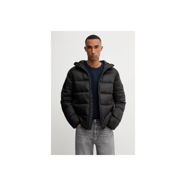 Tommy Jeans Tonal Logo Hooded Μπουφάν Puffer Ανδρικό (DM0DM22044 BDS)