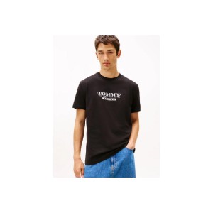 Tommy Jeans Bills Font T-Shirt Ανδρικό (DM0DM22322 BDS)