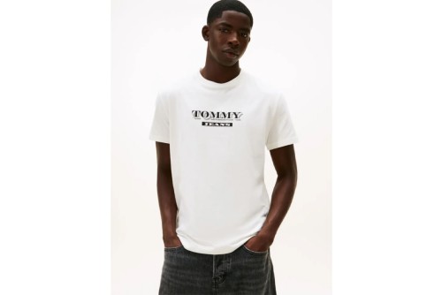 Tommy Jeans Bills Font T-Shirt Ανδρικό (DM0DM22322 YBL)