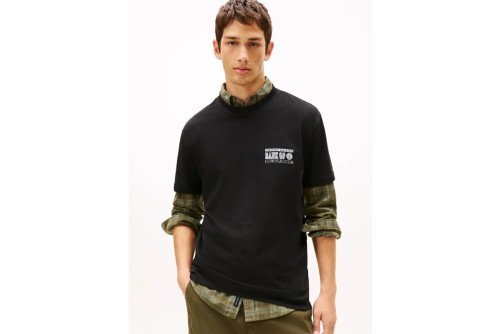 Tommy Jeans Bills Backprint T-Shirt Ανδρικό (DM0DM22329 BDS)