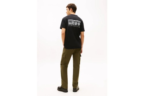 Tommy Jeans Bills Backprint T-Shirt Ανδρικό (DM0DM22329 BDS)