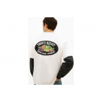 Tommy Jeans Graphic Logo Relaxed Textured Jersey Ανδρικό Κοντομάνικο T-Shirt Εκρού