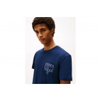 Tommy Jeans 90S Waving Flag Ανδρικό Κοντομάνικο T-Shirt Ραφ