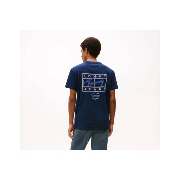 Tommy Jeans 90S Waving Flag T-Shirt Ανδρικό (DM0DM22519 C1G)