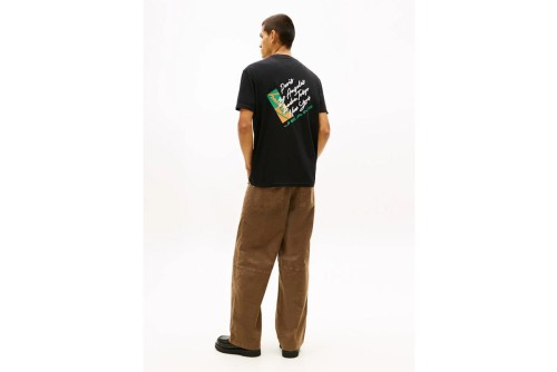 Tommy Jeans Regular Signature Shift T-Shirt Ανδρικό (DM0DM22533 BDS)