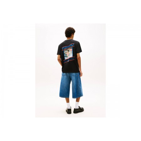 Tommy Jeans Regular Fit Poster T-Shirt Ανδρικό 