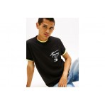 Tommy Jeans Regular Signature Back Logo Jersey Ανδρικό T-Shirt