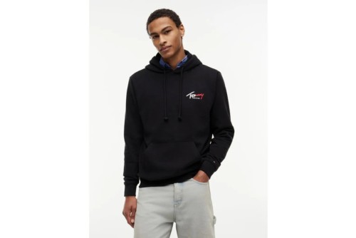 Tommy Jeans Regular Fit Entry Sign Hoodie Ανδρικό (DM0DM22680 BDS)
