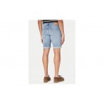 Tommy Jeans Ronnie Whiskered Slim Ανδρική Βερμούδα Τζιν