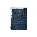 Tommy Jeans Ronnie Whiskered Slim Ανδρική Βερμούδα Τζιν Μπλε
