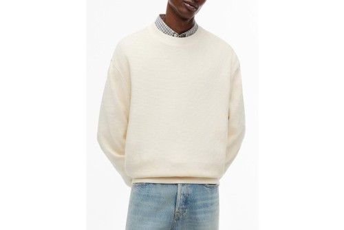 Tommy Jeans Waffle Knit Relaxed Μπλούζα Πλεκτή Ανδρική (DM0DM23126 AEF)