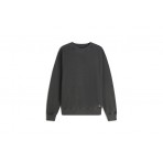 Tommy Jeans Waffle Knit Relaxed Ανδρική Μακρυμάνικη Πλεκτή Μπλούζα Ανθρακί