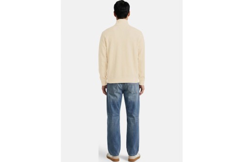 Tommy Jeans Waffle Knit Relaxed Μπλούζα Πλεκτή Με Φερμουάρ Ανδρική (DM0DM23127 AEF)