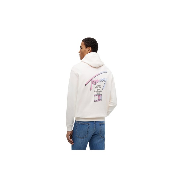 Tommy Jeans Signature Back Logo Relaxed Hoodie Ανδρικό (DM0DM23129 YBH)