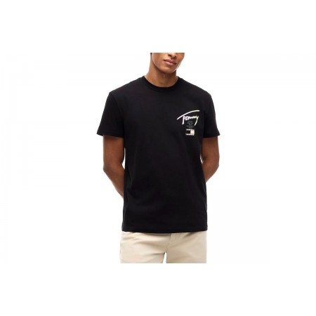 Tommy Jeans Signature Logo T-Shirt Ανδρικό 