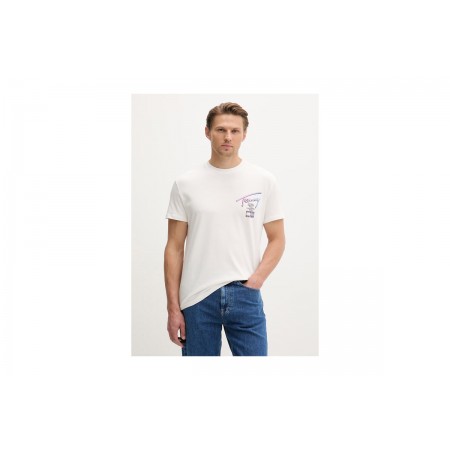 Tommy Jeans Signature Logo T-Shirt Ανδρικό 