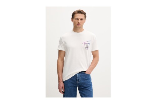 Tommy Jeans Signature Logo T-Shirt Ανδρικό (DM0DM23253 YBL)