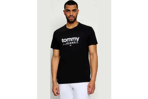 Tommy Jeans Slim Graphic T-Shirt Ανδρικό (DM0DM23376 BDS)