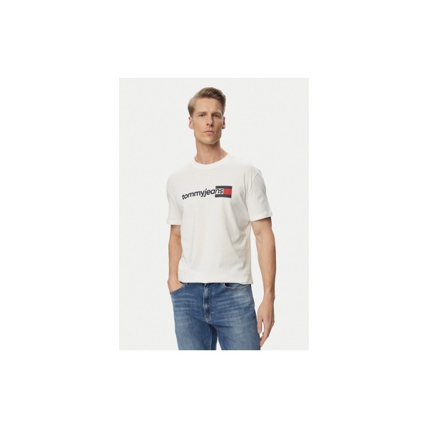 Tommy Jeans Regular Fit Entry Dna T-Shirt Ανδρικό (DM0DM23406 YBL)