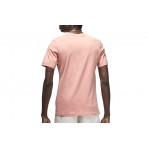 Jordan Brand Ανδρικό Κοντομάνικο T-Shirt Ροζ