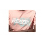 Jordan Brand Ανδρικό Κοντομάνικο T-Shirt Ροζ