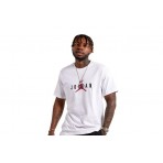 Jordan Air Ανδρικό Κοντομάνικο T-Shirt Λευκό