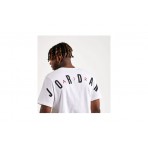 Jordan Air Ανδρικό Κοντομάνικο T-Shirt Λευκό