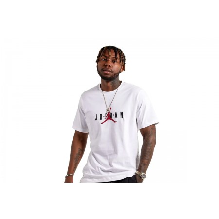 Jordan Air Ανδρικό Κοντομάνικο T-Shirt Λευκό