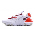 Nike React Vision Ανδρικά Sneakers Λευκά, Κόκκινα