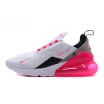 Nike Air Max 270 Γυναικεία Sneakers Λευκά, Ροζ, Μαύρα