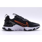 Nike React Vision Παιδικά Sneakers Μαύρα, Λευκά, Πορτοκαλί