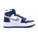 Jordan Air 1 Elevate High Sneakers Μπλε Σκούρα, Λευκά, Γκρι