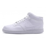 Nike Court Vision Mid Ανδρικά Sneakers Λευκά
