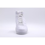 Nike Court Vision Mid Ανδρικά Sneakers Λευκά