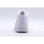Nike Court Vision Mid Ανδρικά Sneakers Λευκά