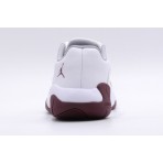 Jordan Air 11 CMFT Low Ανδρικά Sneakers Λευκά, Μπορντό