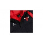 Jordan NBA Chicago Bulls Ανδρικό Puffer Μπουφάν Μαύρο