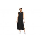 Jordan Heritage Γυναικείο Midi Φόρεμα Μαύρο
