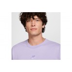 Nike Sportswear Premium Essentials Ανδρικό Κοντομάνικο T-Shirt Λιλά