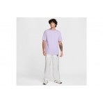 Nike Sportswear Premium Essentials Ανδρικό Κοντομάνικο T-Shirt Λιλά
