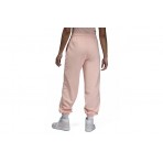 Jordan Flight Fleece Γυναικείο Παντελόνι Φόρμας Ροζ