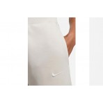 Nike Γυναικείο Παντελόνι Φόρμας Εκρού (DQ5615 104)