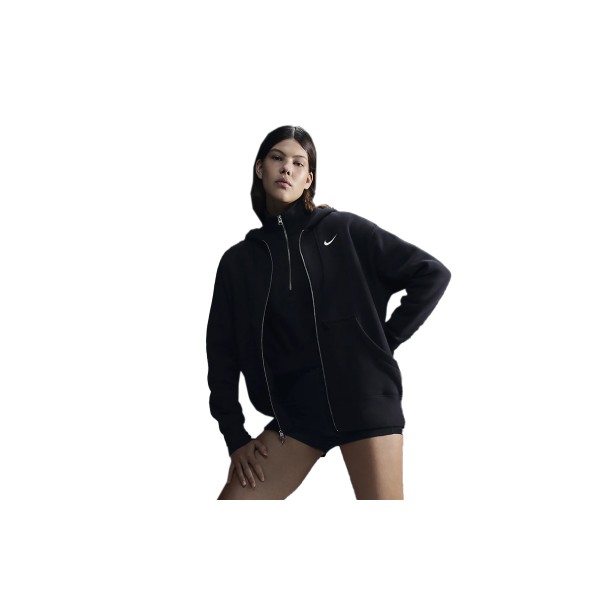 Nike Sportswear Phoenix Fleece Ζακέτα Βαμβακερή Γυναικεία (DQ5758 010)