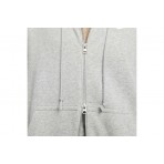 Nike Sportswear Phoenix Fleece Γυναικεία Ζακέτα με Κουκούλα Γκρι